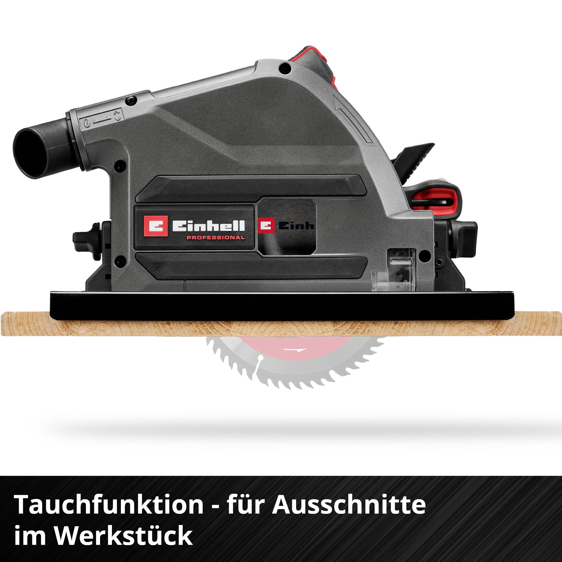 Einhell Professional TP-PS 18/165 Li BL - Solo Accu-invalzaag Zaagdiepte 90° (max.) 56 mm-6