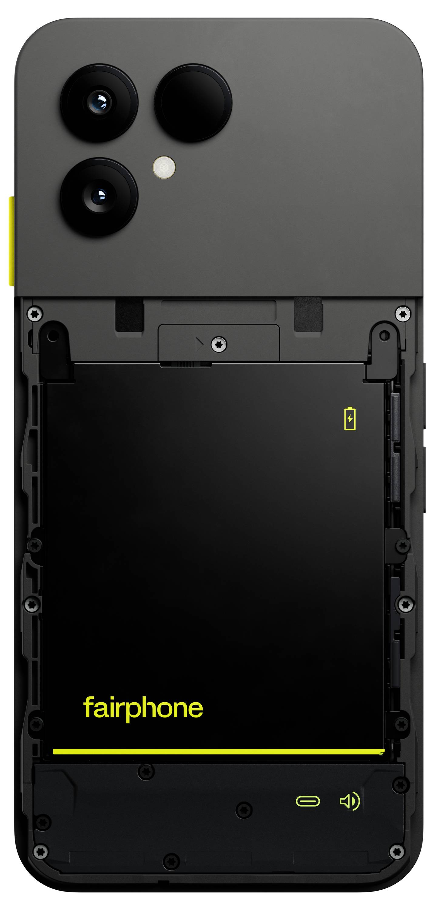 Fairphone Fairphone 6 256 GB Zwart Energielabel A (A - G) 16 cm (6.31 inch) Smartphone-3