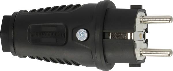 Brennenstuhl 1082040020 Stekker met randaarde Zwart IP54