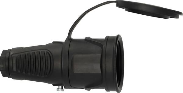Brennenstuhl 1082050020 Stekker met randaarde Zwart IP54
