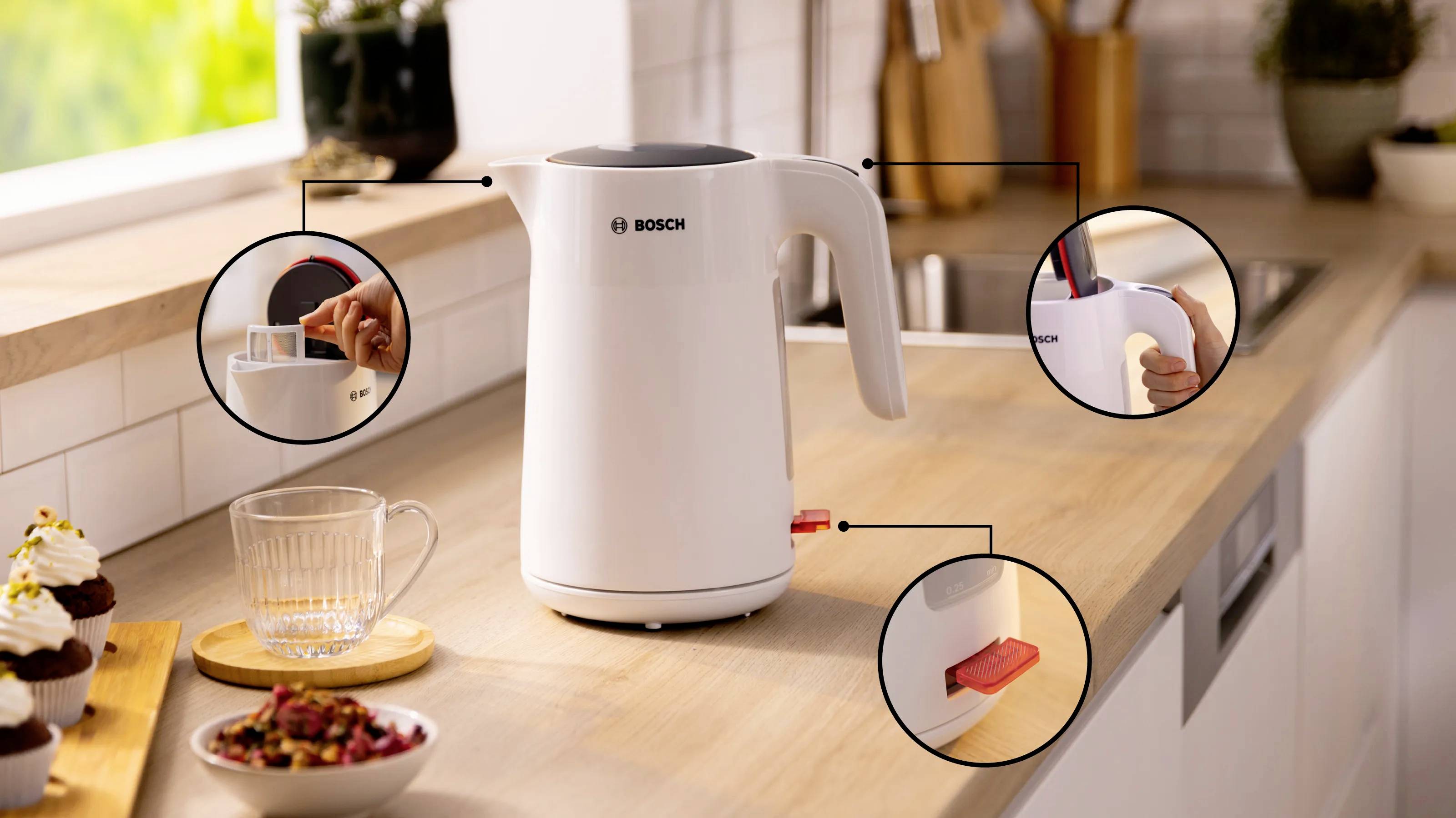 Bosch 1,7L MyMoment, weiß Waterkoker Wit-1