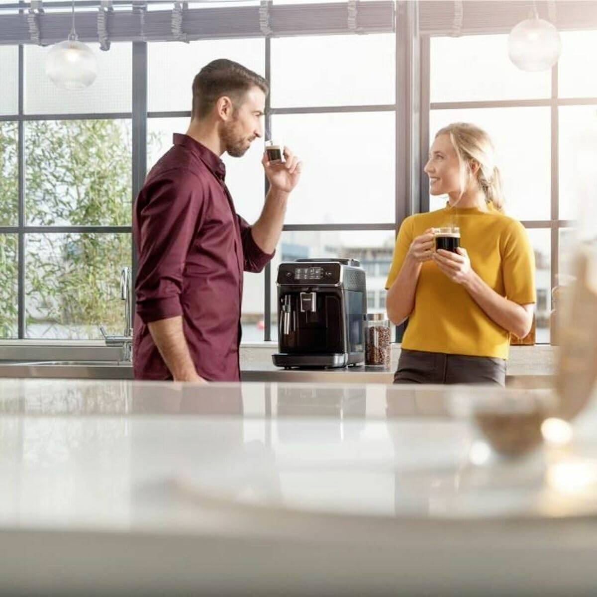 Philips Espresso EP2225/10 EP2225/10 Espressomachine Grijs-3