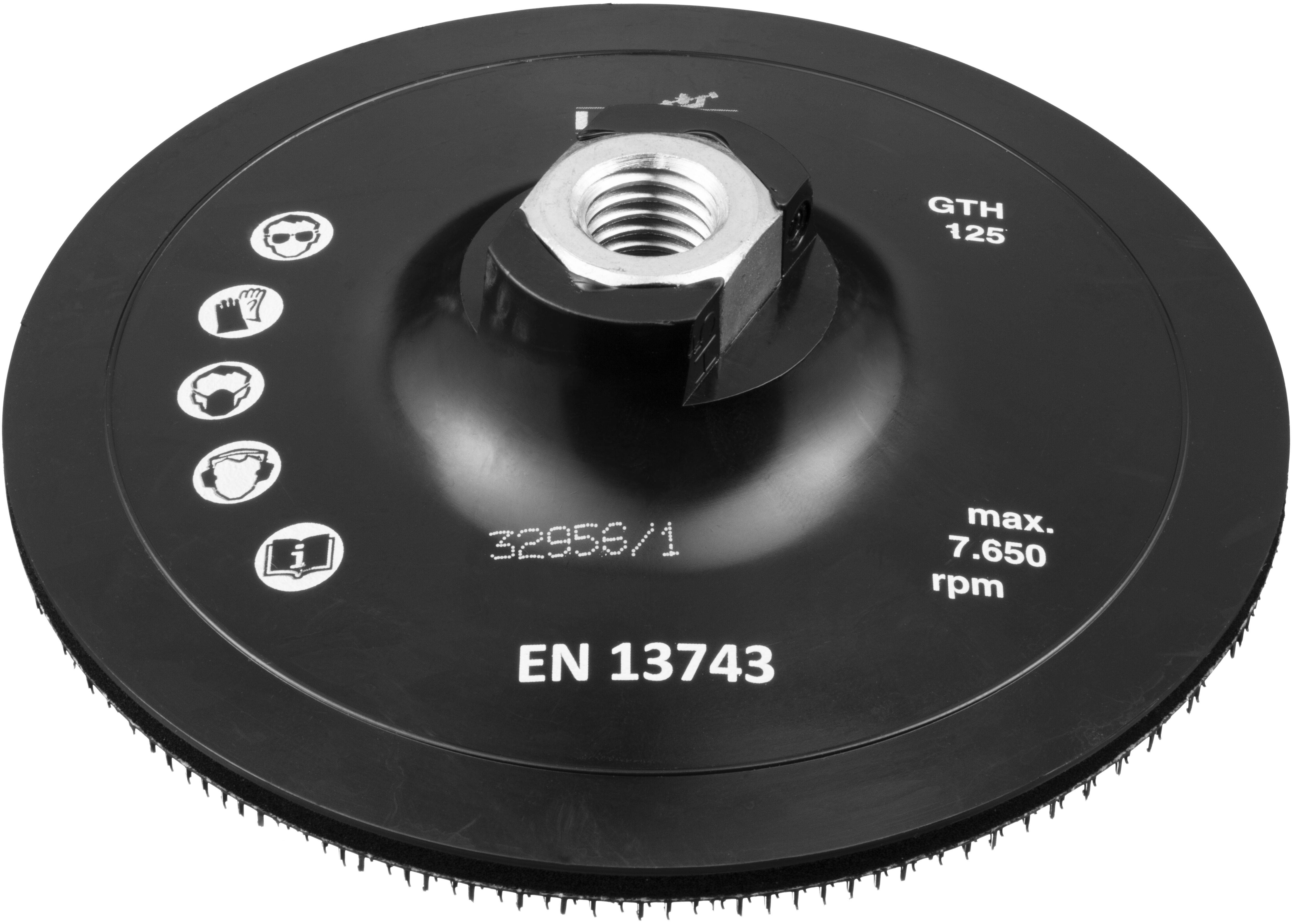 LUKAS-ERZETT A38311151003 Gereedschapshouder GTH voor vliesschijven Ø 115 mm M14 voor haakse slijper Diameter 115 mm 1 stuk(s)