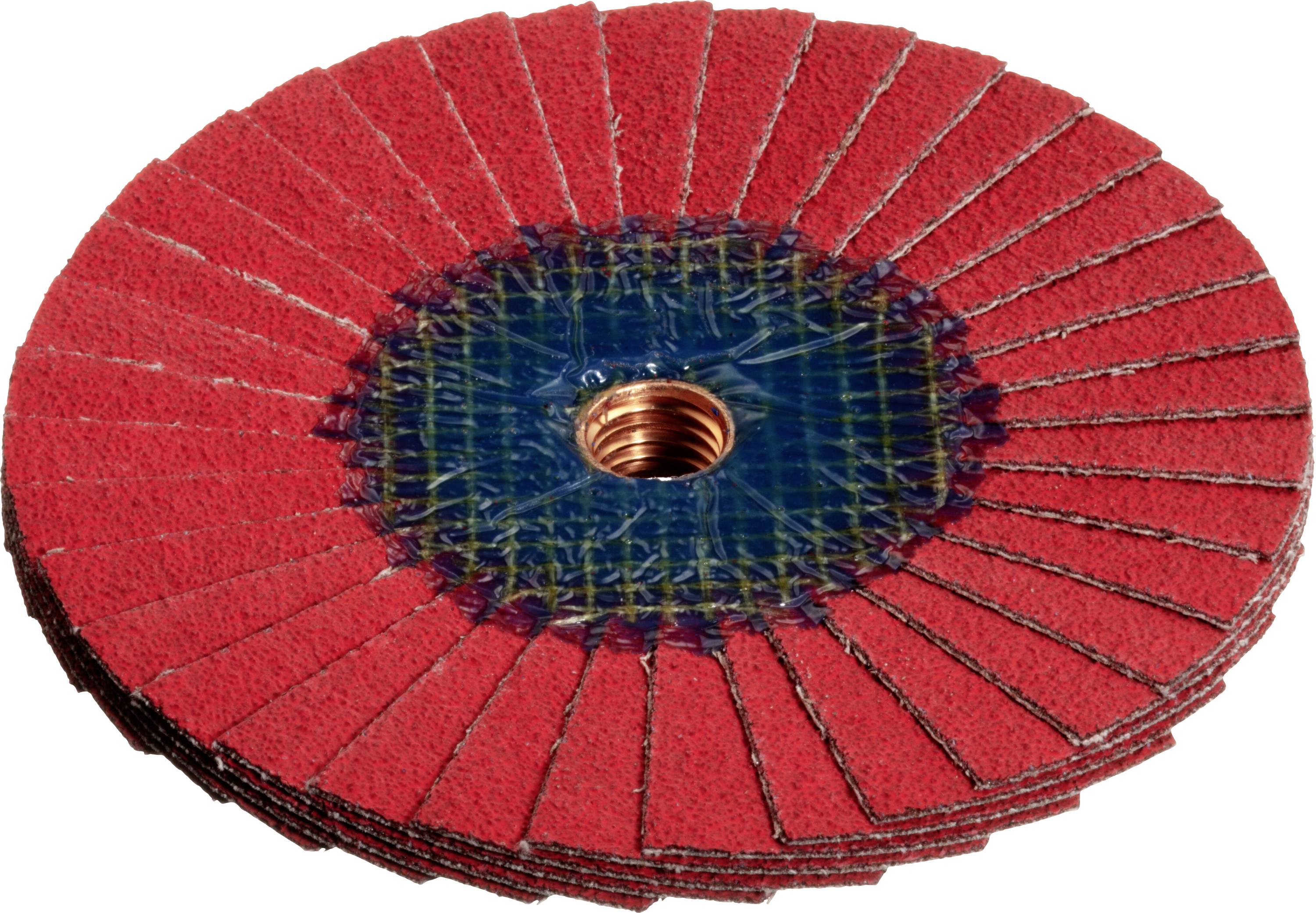 LUKAS-ERZETT A272712506070 Lamellenschuurschijf Diameter 125 mm Korrelgrootte (num): 60 10 stuk(s)