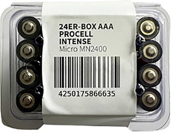 PROCELL Micro LR03 AAA batterij (potlood) Alkaline 1100 mAh 1.5 V 24 stuk(s)