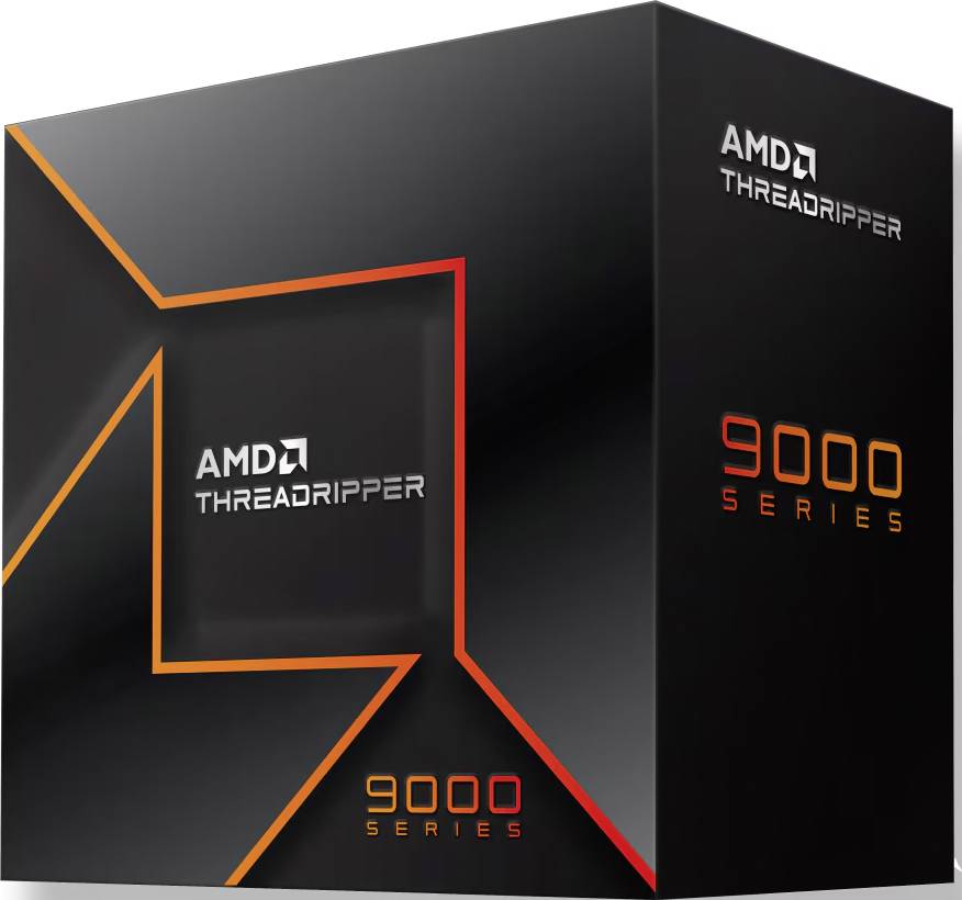 AMD Ryzen Threadripper 9000 Series Serverprocessor 64 x 3.2 GHz 64-Core Socket: AMD sTR5 350 W 100-100001593WOF-0