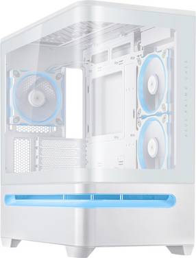 Asus PRIME AP202 Tower PC-behuizing  Wit