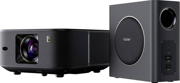 Yaber K3 PRO Beamer LED  1600 lm 1920 x 1080 Full HD Smart System, geïntegreerde Apps, Full HD, Autofocus, Automatische keystone-correctie, Geïntegreerde JBL luidspreker, WiFi, Geïntegreerde luidspreker, Met afstandsbediening