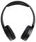 Zwarte draadloze over-ear koptelefoon met verstelbare hoofdband en gedempt oorschelpen, ontworpen voor comfort en hoogwaardige audio.