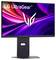 Een strak gaming-scherm met een levendige weergave, waarbij het 'LG UltraGear' logo prominent op het scherm zichtbaar is.
