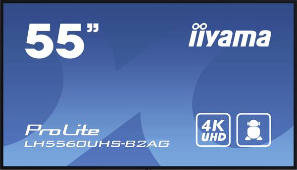 Iiyama ProLite  Digital Signage display Energielabel: E (A - G) 139 cm 55 inch 3840 x 2160 Pixel 24/7