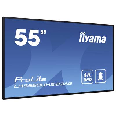 Iiyama ProLite Digital Signage display Energielabel: E (A - G) 139 cm 55 inch 3840 x 2160 Pixel 24/7-2