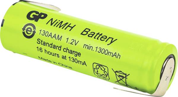 GP GP Ni-MH Industrial 1300 AAM 1A1P-C1 Oplaadbare AA batterij (penlite) NiMH 1.2 V 1300 mAh 1 stuk(s)