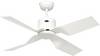 CasaFan ECO VENTOS IP44 102 WE-WE WiFi Flügel weiß Plafondventilator 25 W (Ø x h) 102 cm x 435 mm Wit Met afstandsbediening, Timer, Met wintermodus, Bediening via App
