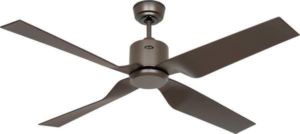 CasaFan ECO VENTOS IP44 132 BZ-BZ WiFi Flügel bronze Plafondventilator  26 W (Ø x h) 132 cm x 435 mm Brons Met afstandsbediening, Timer, Met wintermodus, Bediening via App