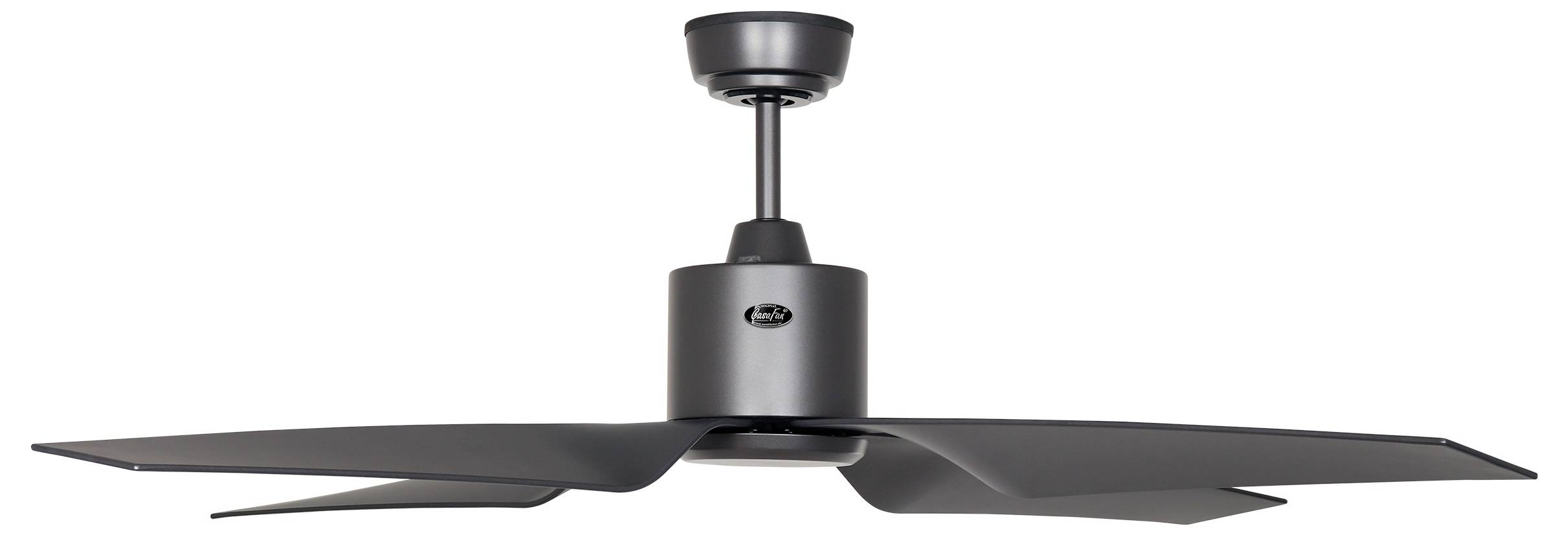 CasaFan ECO VENTOS IP44 132 BG-BG WiFi Flügel basaltgrau Plafondventilator 26 W (Ø x h) 132 cm x 435 mm Basaltgrijs Met -2