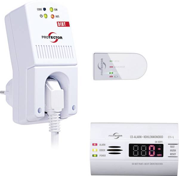 m-e modern-electronics AS-5120 + C11-L Koolmonoxidemelder