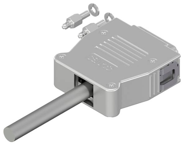 Een metalen mechanisch onderdeel met een cilindrische uitsteeksel en afdichtingsaccessoires, gebruikt voor het verbinden of bevestigen van apparaatonderdelen.