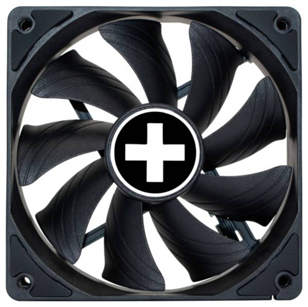 Xilence XPF120X.B.PWM PC-ventilator Zwart (b x h x d) 120 x 120 x 25 mm