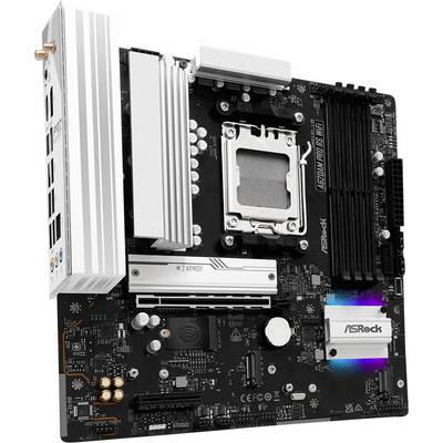 ASRock A620AM Pro RS Moederbord Socket AMD AM5 Vormfactor Micro-ATX Moederbord chipset AMD® A620A-0