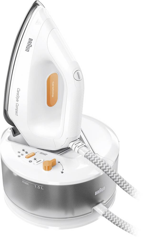 Braun IS 2132 WH 0128804000 Stoomstrijkijzer 2400 W Wit, Oranje