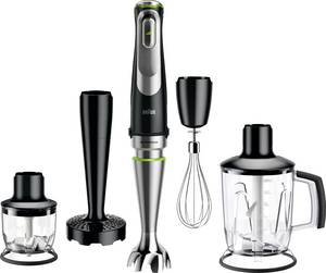 Conrad Braun MQ 9147X Staafmixer 1200 W Zwart, RVS aanbieding