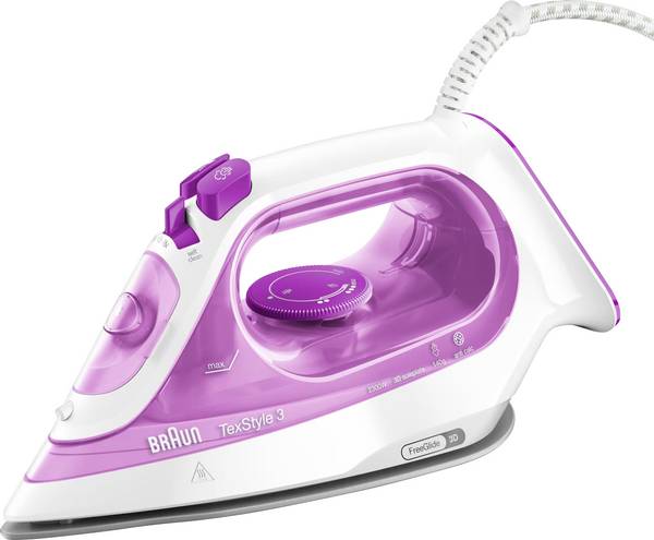Braun SI 3030 PU 0127405000 Stoomstrijkijzer 2300 W Violet