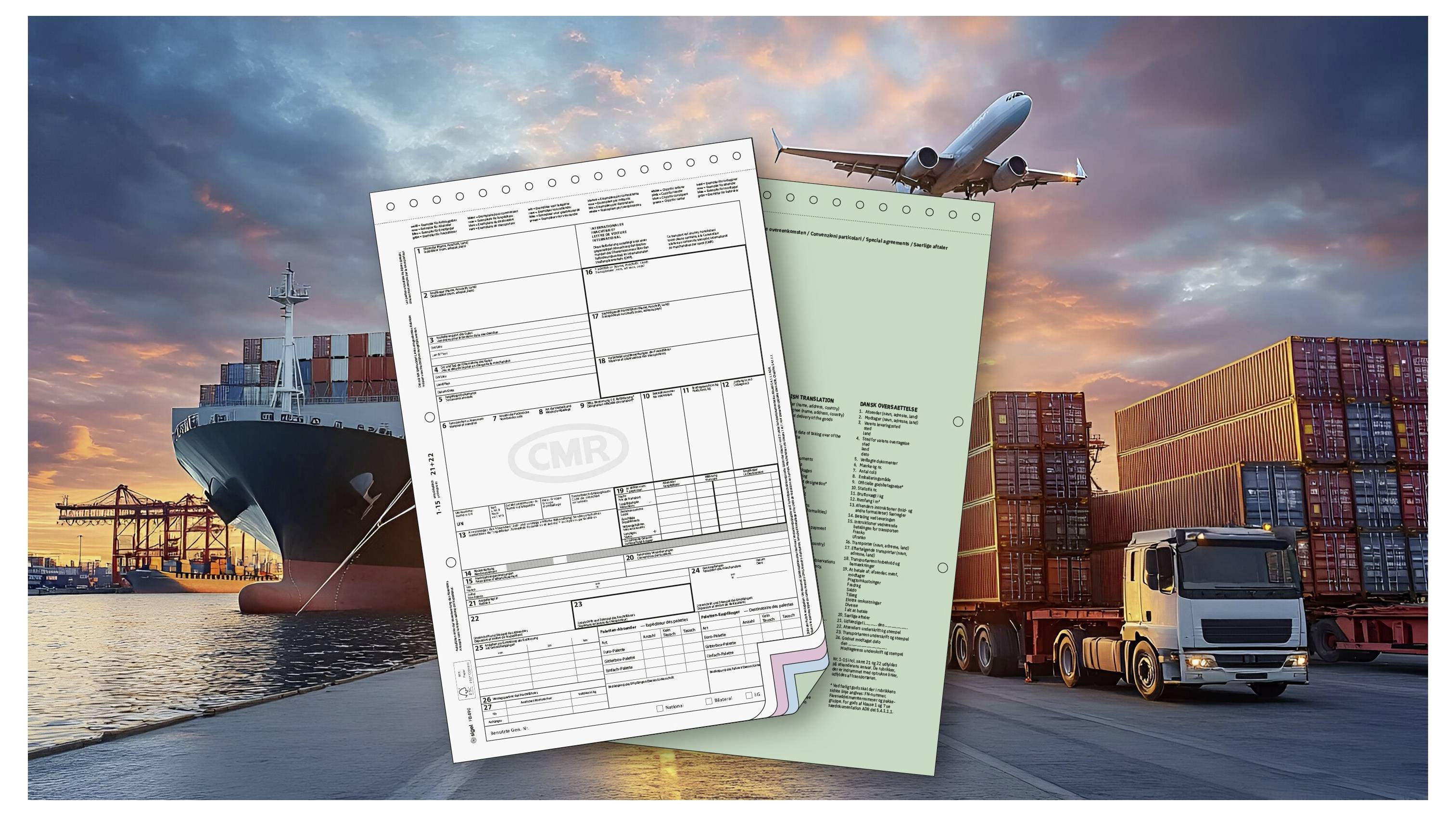Sigel Formulier vrachtbrief FB490 DIN A4 Gekleurde doordruk 50 stuk(s) — Foto 4 von 4