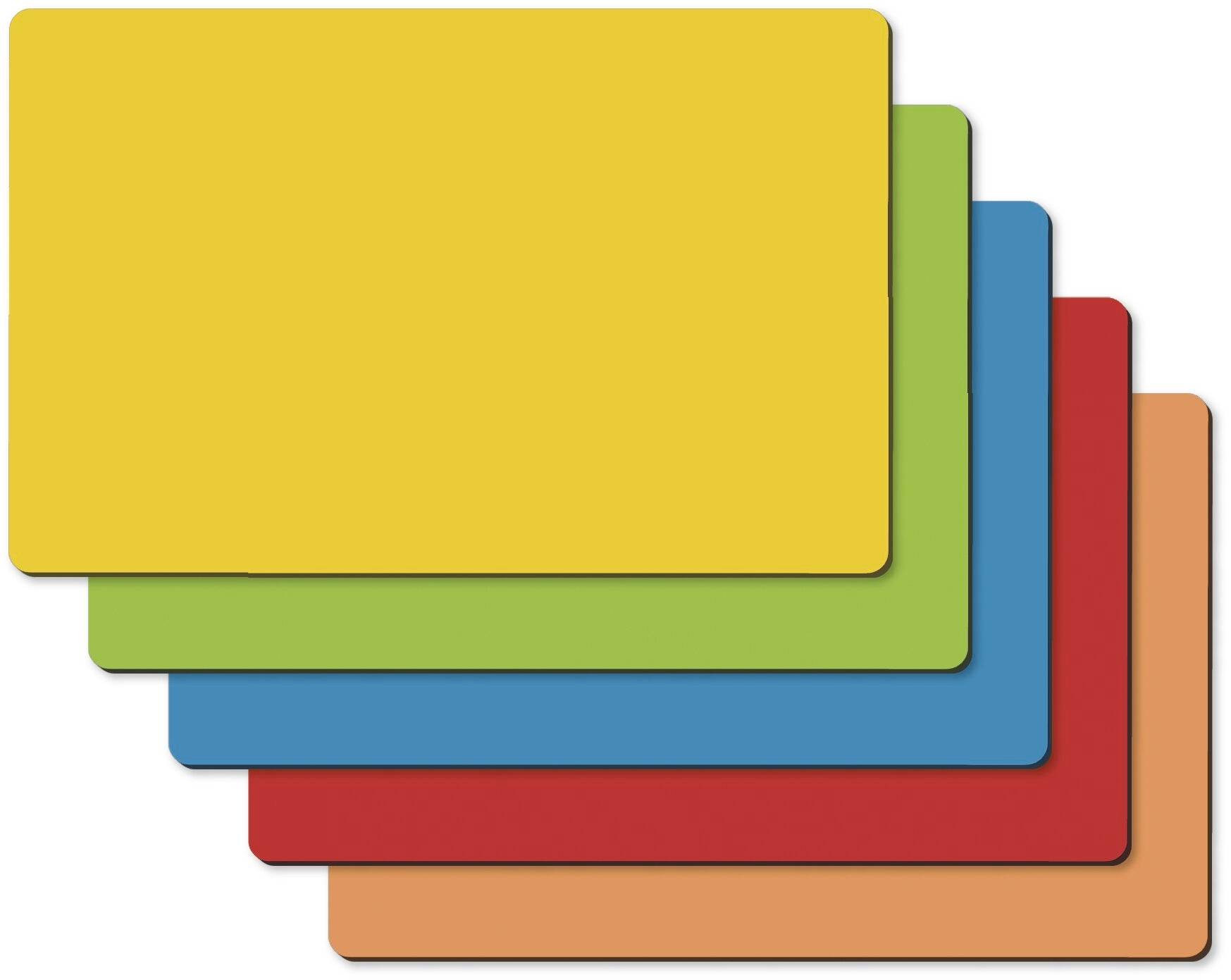 Sigel MU103 Plaknotitie Magnetic Notes 15 cm x 10 cm Blauw, Geel, Groen, Oranje, Rood 25 stuk(s)
