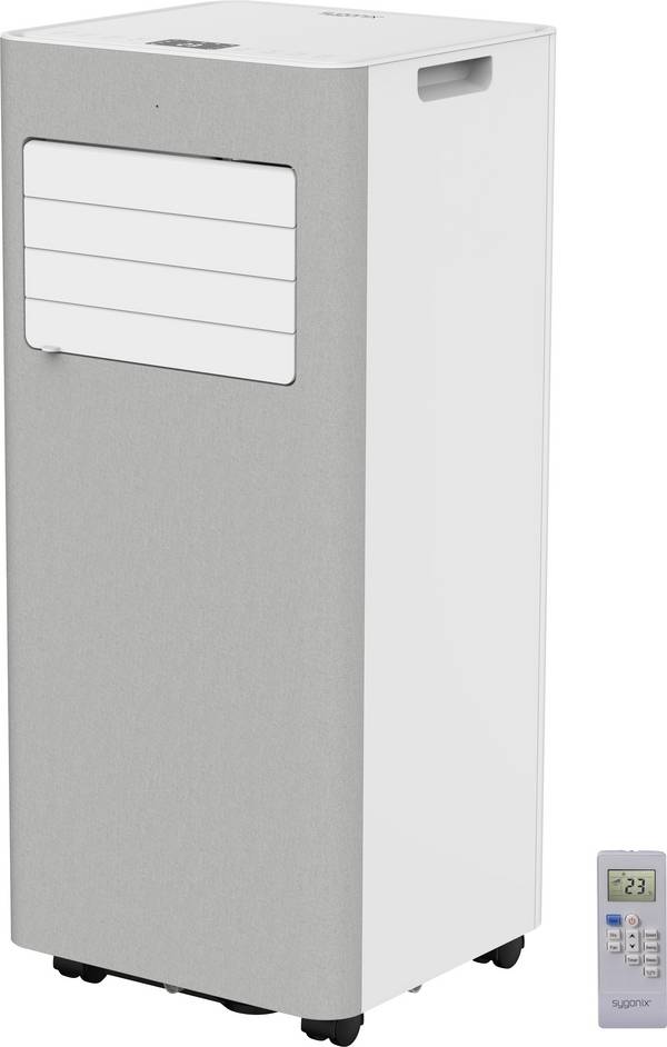 Sygonix SY-6904452 Mobiele airco Energielabel: A (A+++ - D) 2600 W 18 m² Wit, Grijs