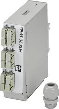 Phoenix Contact FOC-FDX20-PP-SCD6-OM4-PT9 Glasvezel-splitterbox  Glasvezel