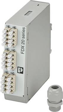 Phoenix Contact FOC-FDX20-PP-LCQ6-OM2-PT9 Glasvezel-splitterbox