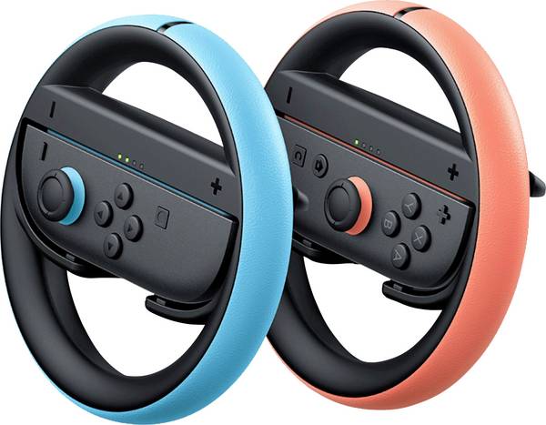 Nintendo  Stuurwiel Nintendo Switch Lichtblauw-zwart, Lichtrood-zwart
