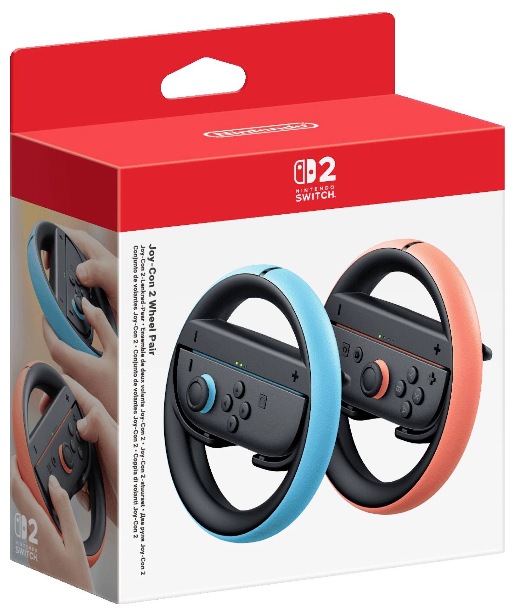 Nintendo Stuurwiel Nintendo Switch Lichtblauw-zwart, Lichtrood-zwart-2