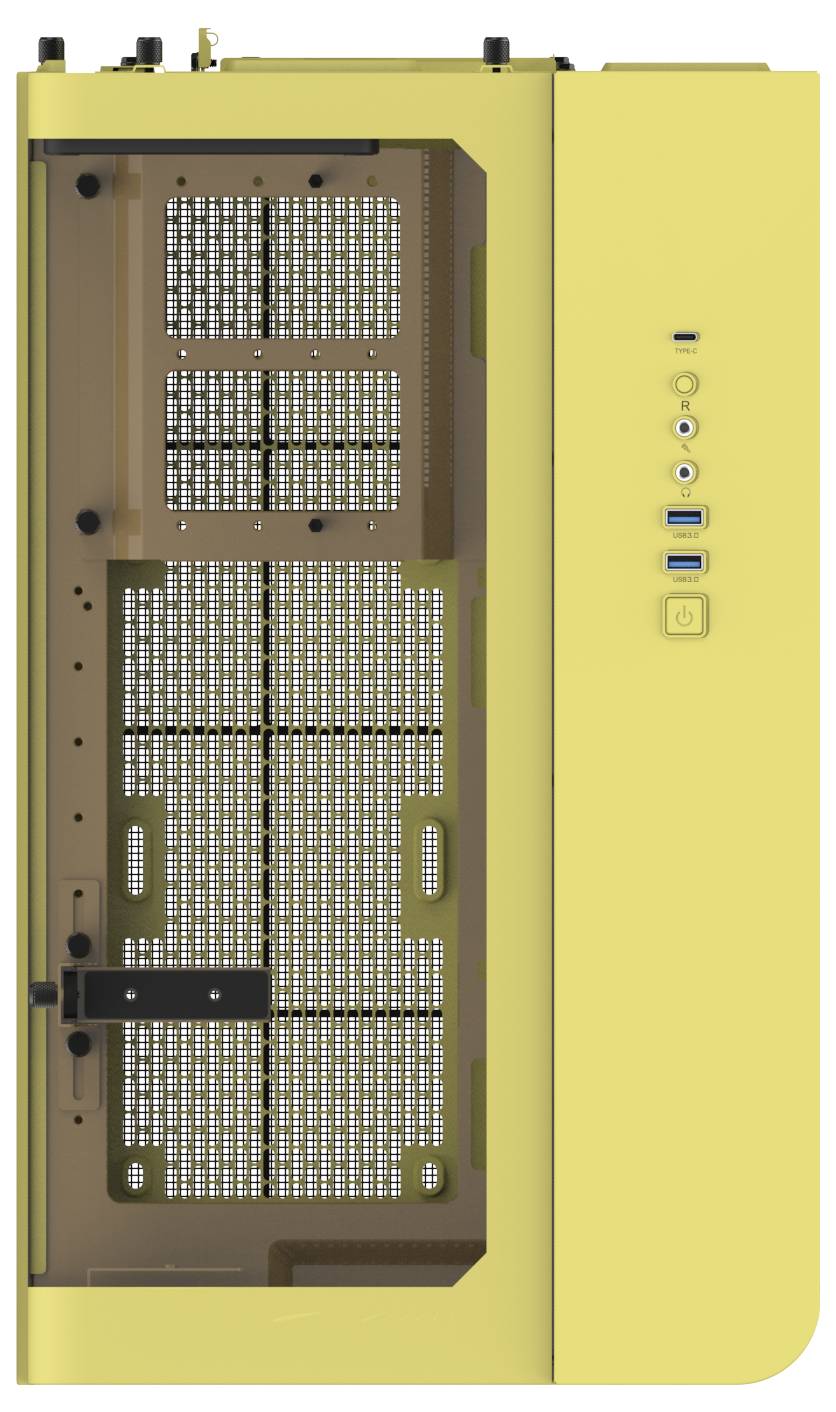 Thermaltake View 390 Air Butter Caramel Midi-tower PC-behuizing Caramel Stoffilter, Geïntegreerde verlichting, 2 voorgeï-6