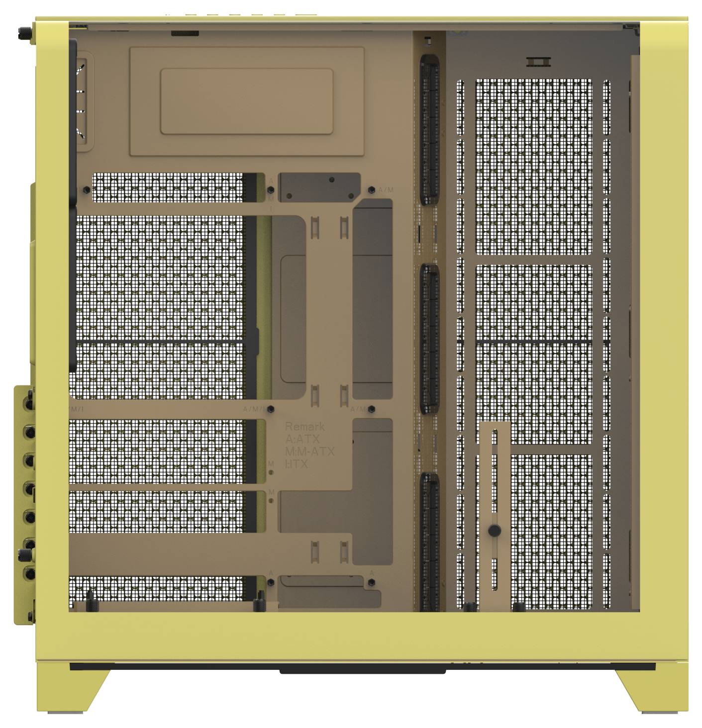 Thermaltake View 390 Air Butter Caramel Midi-tower PC-behuizing Caramel Stoffilter, Geïntegreerde verlichting, 2 voorgeï-8