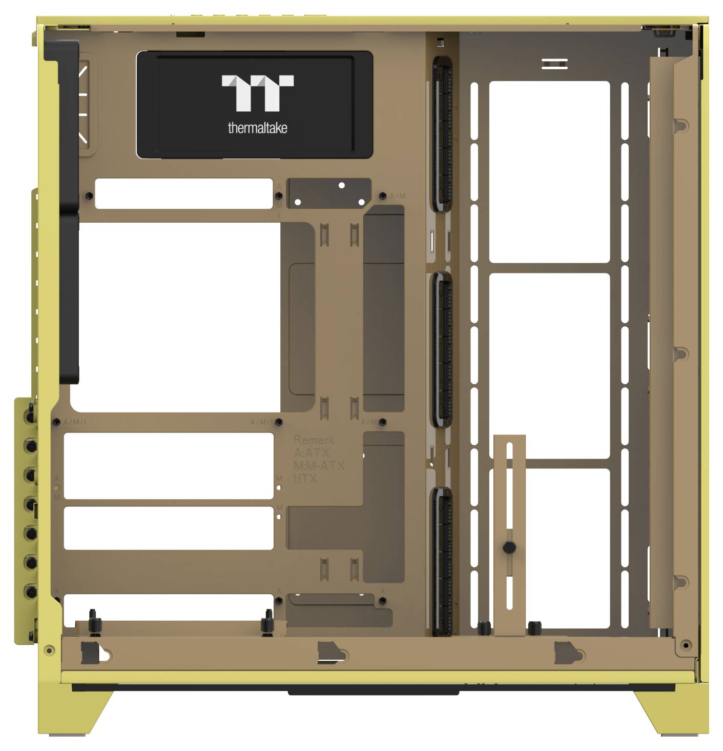 Thermaltake View 390 Air Butter Caramel Midi-tower PC-behuizing Caramel Stoffilter, Geïntegreerde verlichting, 2 voorgeï-13