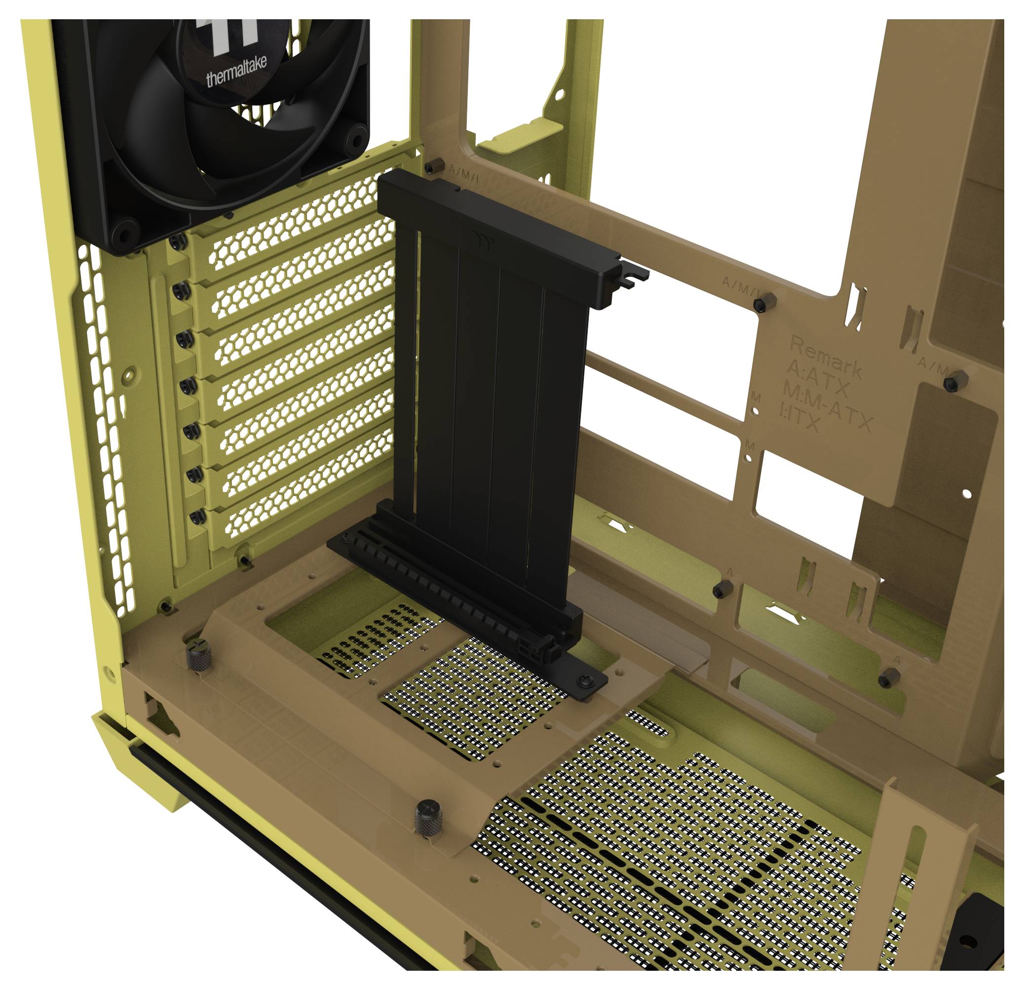 Thermaltake View 390 Air Butter Caramel Midi-tower PC-behuizing Caramel Stoffilter, Geïntegreerde verlichting, 2 voorgeï-15