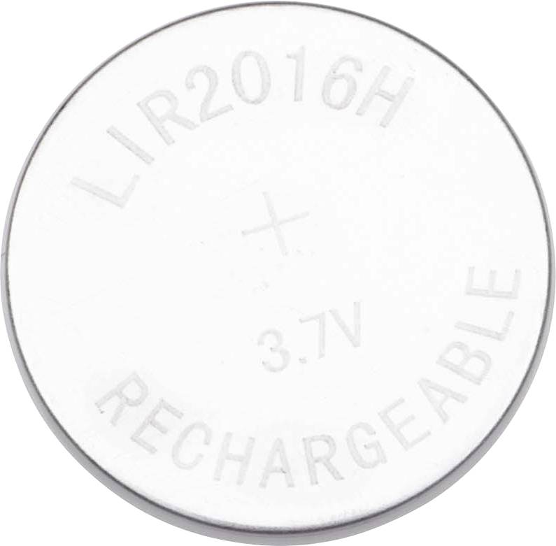 Akyga AKY1983 Oplaadbare knoopcel LIR2016 Li-ion 28 mAh 3.7 V 1 stuk(s)-0
