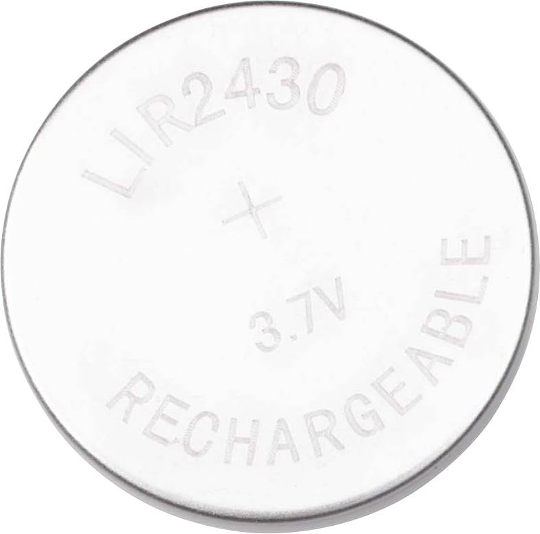 Akyga AKY1889 Oplaadbare knoopcel LIR2430 Li-ion 95 mAh 3.7 V 1 stuk(s)-0