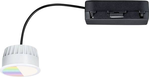 Paulmann 92452  LED-plafondlamp, LED-inbouwlamp   LED LED vast ingebouwd 6 W Satijn