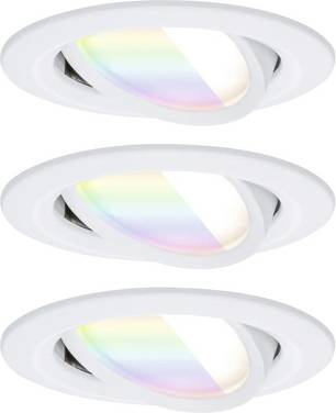 Paulmann 92433  LED-plafondlamp, LED-inbouwlamp   LED-module LED 6 W Wit (mat)