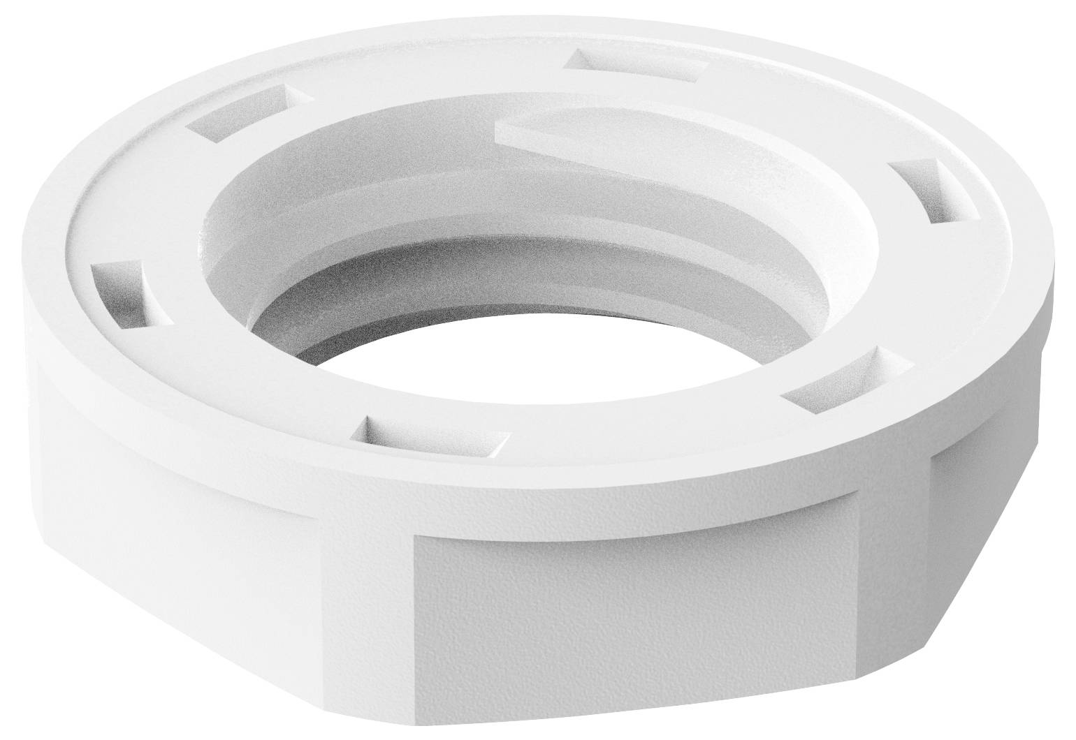 Bopla 12000311 Wartel Geïntegreerde trekontlasting M12 x 1.5 M12 Polyamide Wit 1 stuk(s)-1