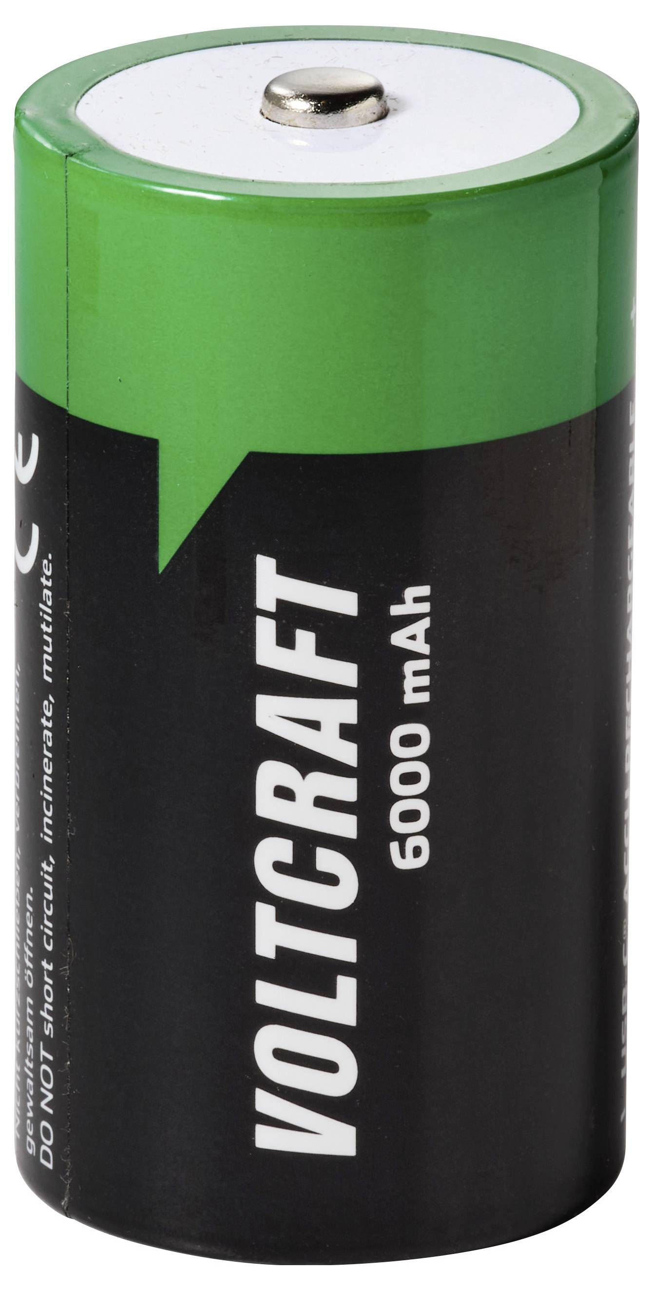 VOLTCRAFT Oplaadbare D batterij (mono) Li-ion 6000 mAh 1.5 V 2 stuk(s)-1