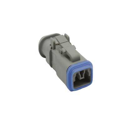 Bulgin PX0108S02GY Ronde connector Stekker Totaal aantal polen: 2 Bulk 1 stuk(s)