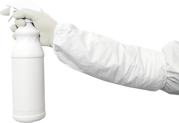 Antistat 600-5018  Armbescherming, 50 g/m2, 14 inch lengte en 14 inch omtrek      Wit