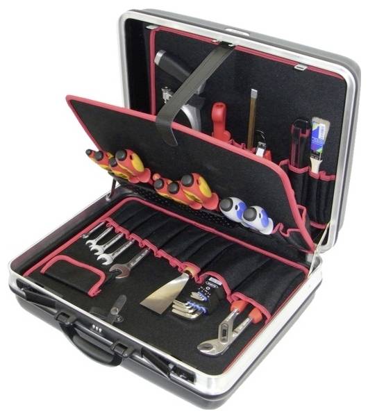 Alarm Werkzeuge 11-H3 Gereedschapskoffer (gevuld) Professioneel (l x b x h) 510 x 430 x 220 mm-0