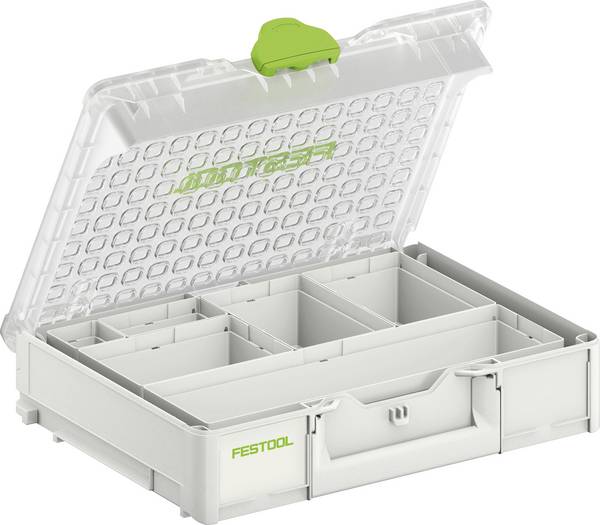 Festool Organizer SYS3 ORG M 89 6xESB 204854 Transportkist  (l x b x h) 396 x 296 x 89 mm