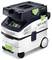 'Festool stofzuiger CT MIDI I' met een compacte vormgeving, HEPA-filter en bedieningspaneel op het apparaat. Ideaal voor schoonmaak- en werkplaatswerkzaamheden.