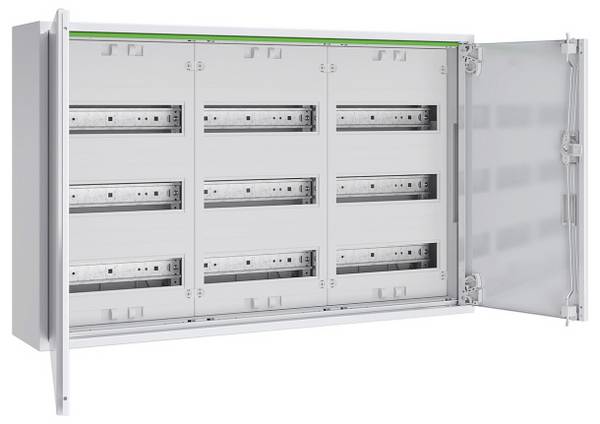 ABN ABNRM206R01 Sonstige Installationstechnik Complete kast Opbouw (op muur) Aantal groepen: 24 Aantal rijen: 12 Inhoud: 1 stuk(s)